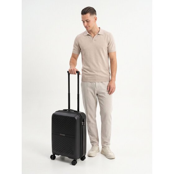 Gladiator 4400 4 Rollen Kabinentrolley 55 cm mit Dehnfalte