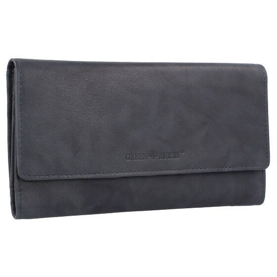 Greenburry Basic Geldbörse RFID Schutz Leder 19 cm