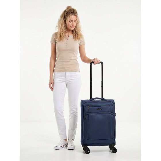 d&n Travel Line 9804 4 Rollen Kabinentrolley S 55 cm