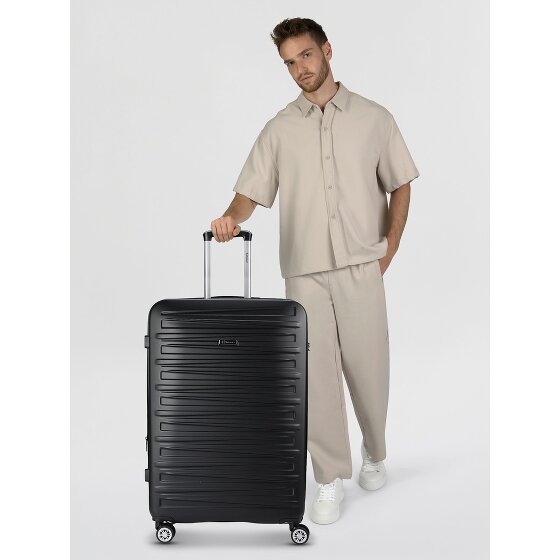 Benzi 5493 4 Rollen Trolley L 77 cm mit Dehnfalte