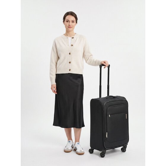 Travelite Priego 4 Rollen Trolley M 66 cm