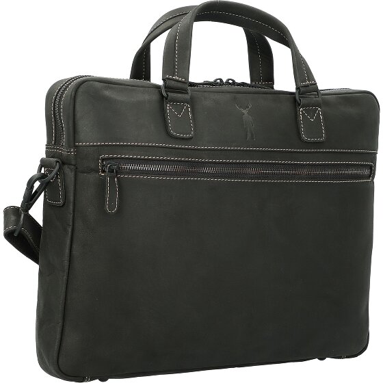Jack Kinsky Baltimore 8 Aktentasche Leder 40 cm Laptopfach