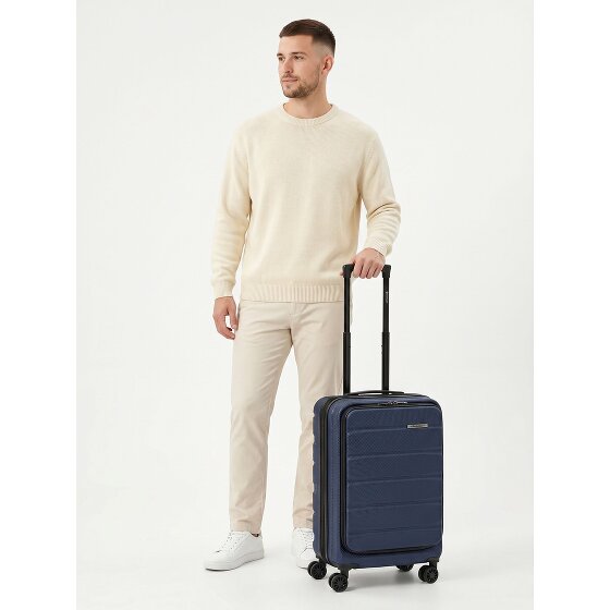 Franky Munich 4.0 4 Rollen Kabinentrolley 55 cm Laptopfach mit Dehnfalte