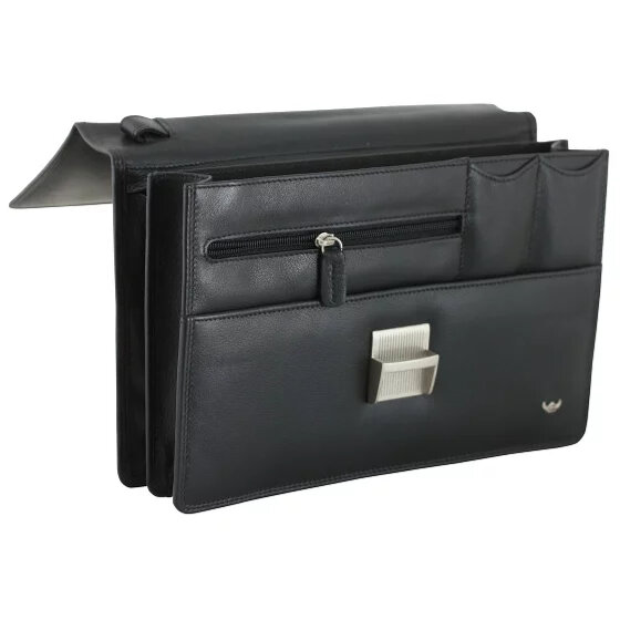 Golden Head Polo Herrentasche Handgelenktasche Leder 23 cm