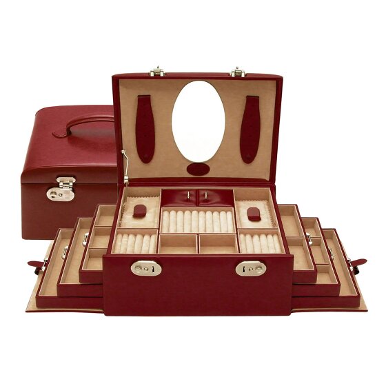 Windrose Merino Schmuckkasten 29.5 cm