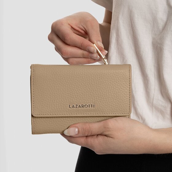 Lazarotti Bologna Leather Geldbörse Leder 14 cm