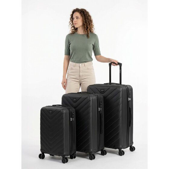 Redolz Essentials 07 3-SET 4 Rollen Kofferset 3-teilig