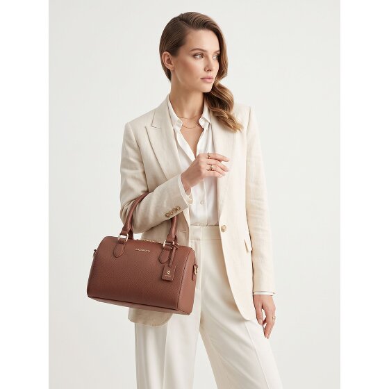 Lazarotti Bologna Leather Bowling-Bag Handtasche Crossbody Leder 26 cm