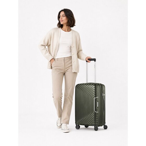 Redolz Essentials 01 4 Rollen Trolley M 66 cm mit Dehnfalte