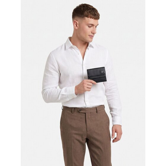Golden Head Polo Geldbörse RFID Schutz Leder 10 cm