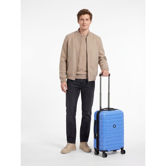 Delsey Paris Shadow 5.0 4 Rollen Kabinentrolley 55 cm mit Dehnfalte