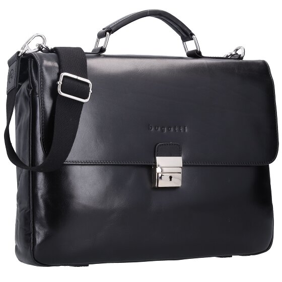 bugatti Romano Aktentasche Leder 40 cm Laptopfach