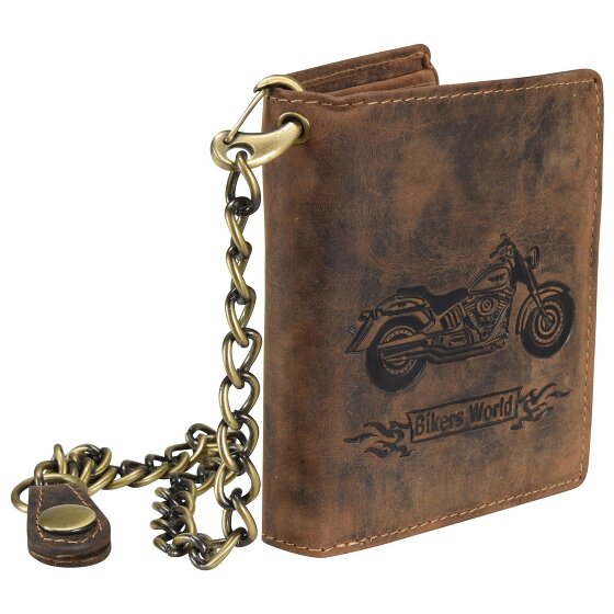 Greenburry Vintage Bike Geldbörse Leder 10 cm