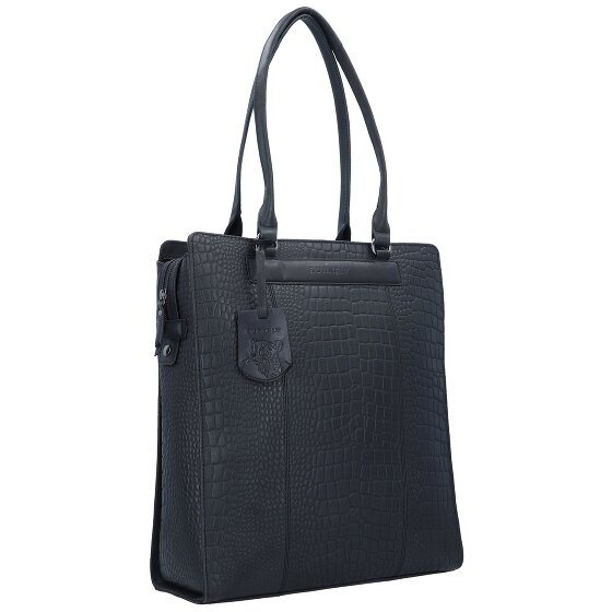 Burkely Casual Carly Schultertasche Leder 33 cm Laptopfach