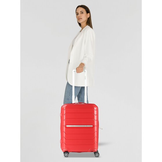 Samsonite Flux 4 Rollen Kabinentrolley 55 cm mit Dehnfalte