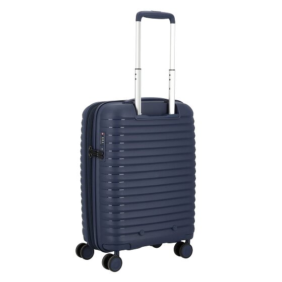 d&n Travel Line 4500 4 Rollen Kabinentrolley S 55 cm mit Dehnfalte