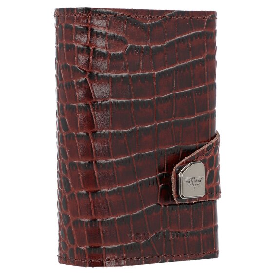 Tru Virtu Click & Slide Kreditkartenetui Geldbörse RFID Leder 6,5 cm