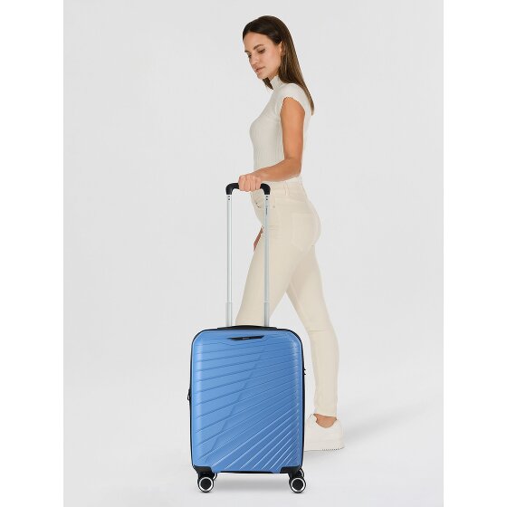 Benzi 5808 4 Rollen Kabinentrolley 55 cm mit Dehnfalte