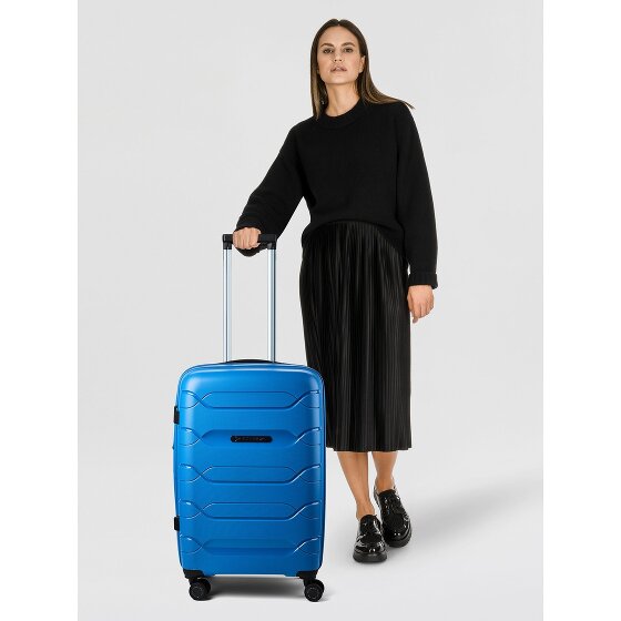 Polestream Strz by Asteroid 4 Rollen Trolley M 64 cm mit Dehnfalte