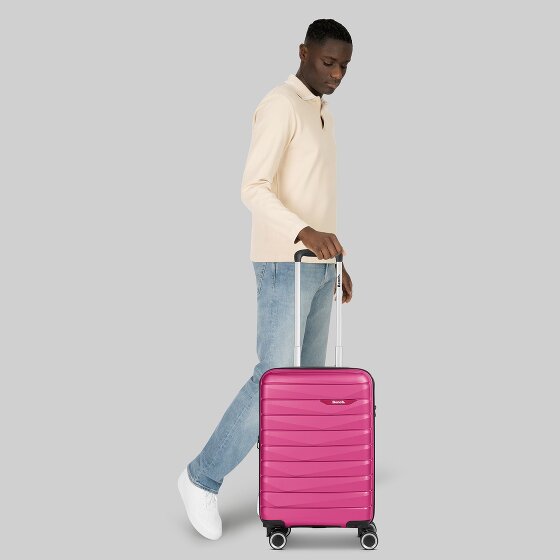 Bench Paris 4 Rollen Kabinentrolley S 55 cm mit Dehnfalte