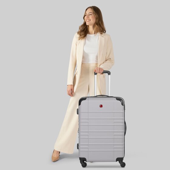 Wenger Amplar Evo 4 Rollen Trolley M 65 cm mit Dehnfalte