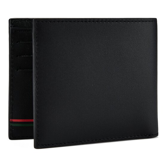 Lacoste Geldbörse RFID Schutz Leder 11 cm Geschenkbox