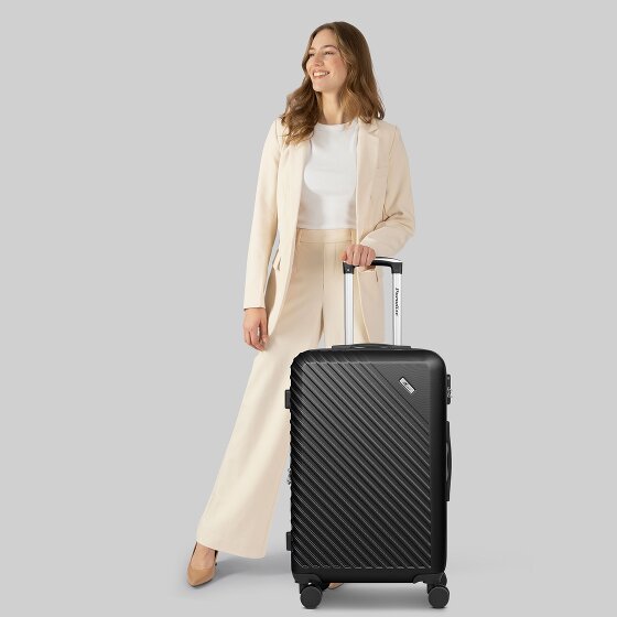 Check.In Paradise 2.0 4 Rollen Trolley M 68 cm mit Dehnfalte