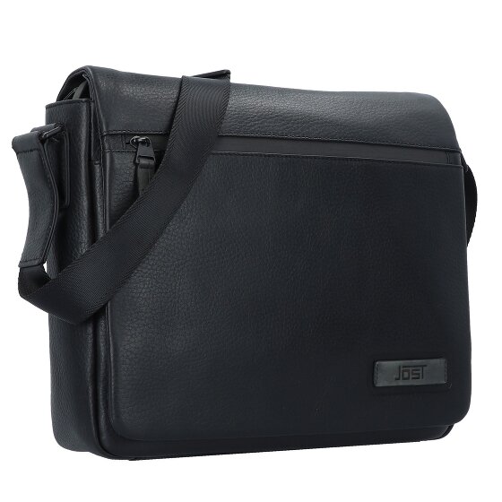 Jost Stockholm Messenger Leder 33 cm Laptopfach