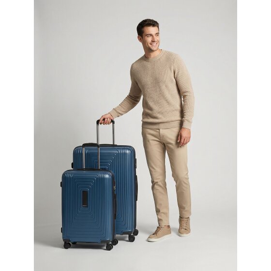 Redolz Essentials 14 4-Rollen Kofferset M+L mit Dehnfalte
