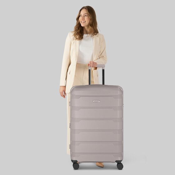 d&n South Dakota 4 Rollen Trolley L 76 cm mit Dehnfalte