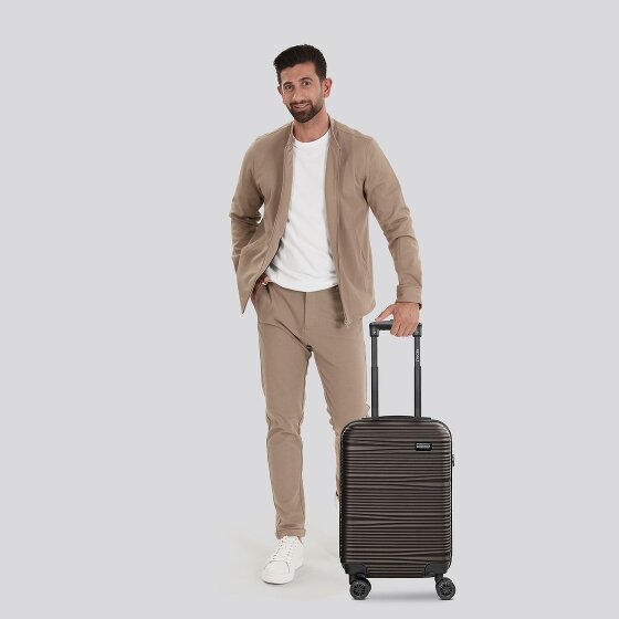 Redolz Essentials 16 CABIN 4-Rollen Kabinentrolley 55 cm slim