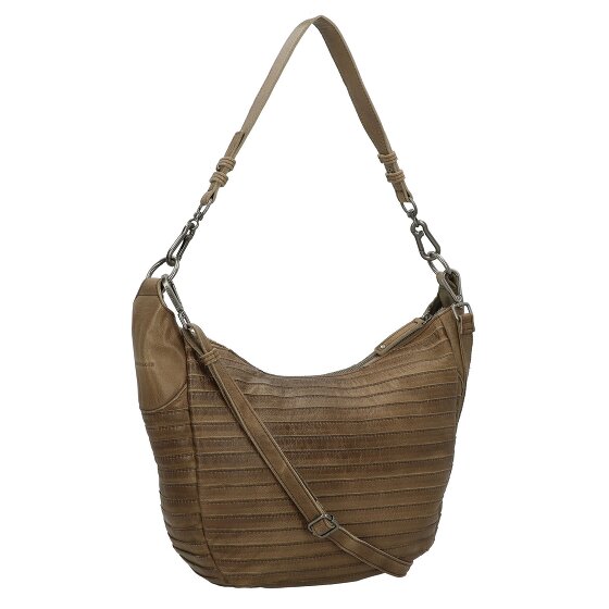 FredsBruder Flowow Schultertasche Leder 40 cm