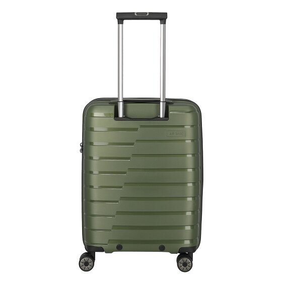 Travelite Air Base 4 Rollen Kabinentrolley 55 cm mit Dehnfalte