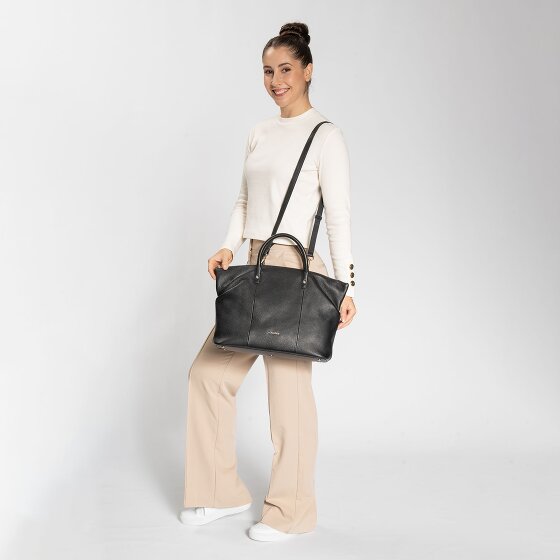 Lazarotti Bologna Leather Shopper Tasche Leder 36 cm