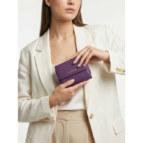 Lazarotti Bologna Leather Zip-Around Geldbörse Leder 12 cm