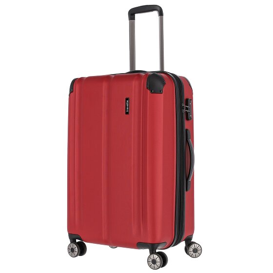 Travelite City 4 Rollen Kofferset 3-teilig mit Dehnfalte