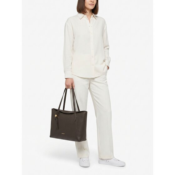 Coccinelle Thess Schultertasche Leder 45 cm