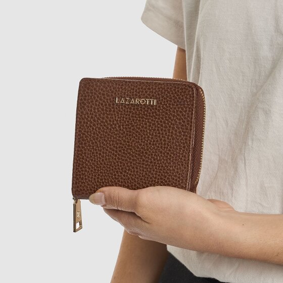 Lazarotti Bologna Leather Geldbörse Leder 10 cm