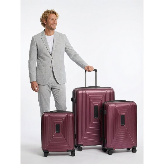 Redolz Essentials 14 4 Rollen Kofferset 3-teilig mit Dehnfalte