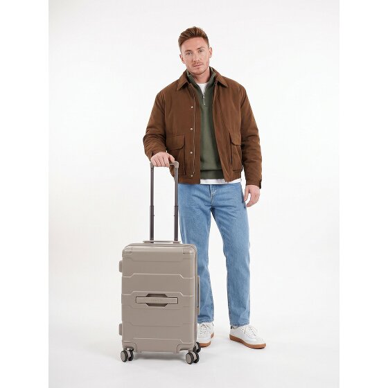 Heys ReNew 4 Rollen Kabinentrolley S 53 cm mit Dehnfalte