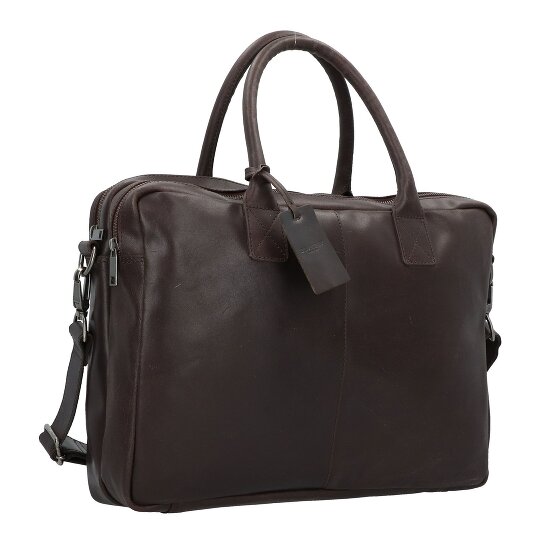 Burkely Vintage Taylor Aktentasche Leder 40 cm Laptopfach