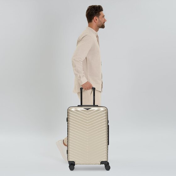 Redolz Essentials 18 4 Rollen Trolley 66 cm mit Dehnfalte