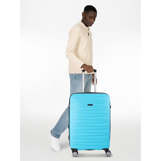 Benzi 5493 4 Rollen Trolley M 66 cm mit Dehnfalte