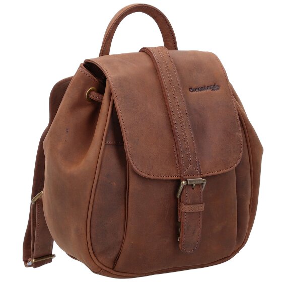 Greenland Nature Montenegro City Rucksack RFID Leder 25 cm