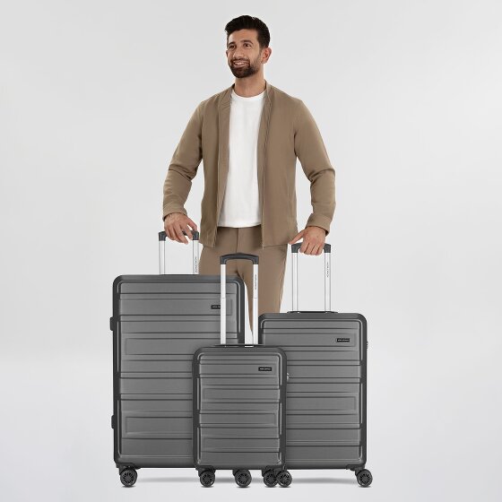 Worldpack New York 2.0 4 Rollen Kofferset 3-teilig