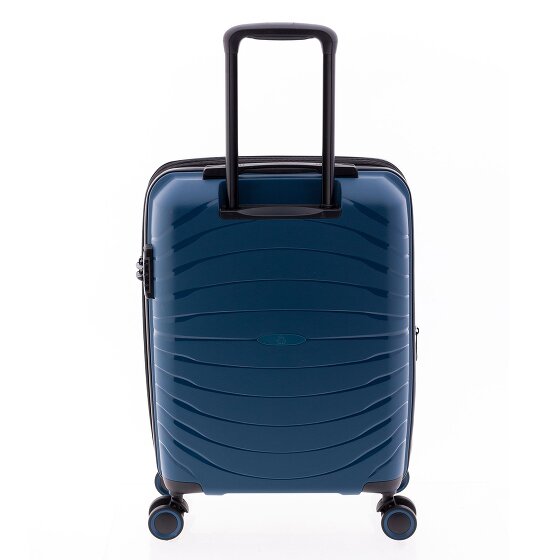 Gladiator 3400 4 Rollen Kabinentrolley 55 cm mit Dehnfalte
