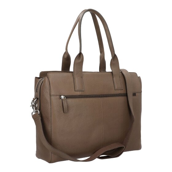 Burkely Soft Skylar Shopper Tasche Leder 40 cm Laptopfach