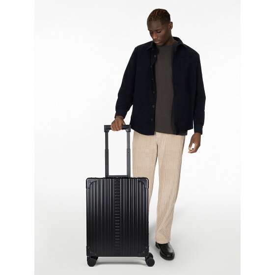 Aleon Business 4-Rollen Kabinentrolley Aluminium 55 cm
