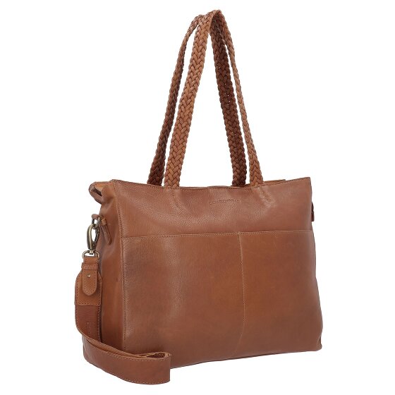Cowboysbag Oily Cow Bushton Schultertasche Leder 40 cm