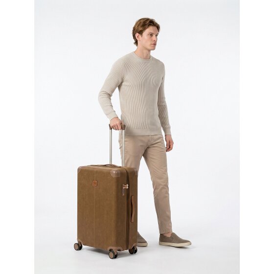 Bric's Life 4 Rollen Trolley M 71 cm mit Dehnfalte